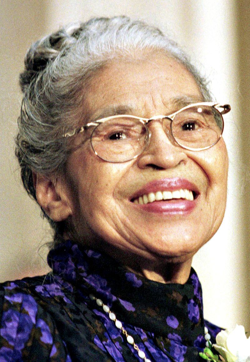 Rosa Parks morreu em 2005 | William Phil Pott/Reuters