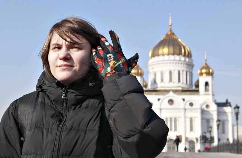 Integrante da banda Pussy Riot diz não se arrepender de vídeo | Sergei Karpukhin/Reuters