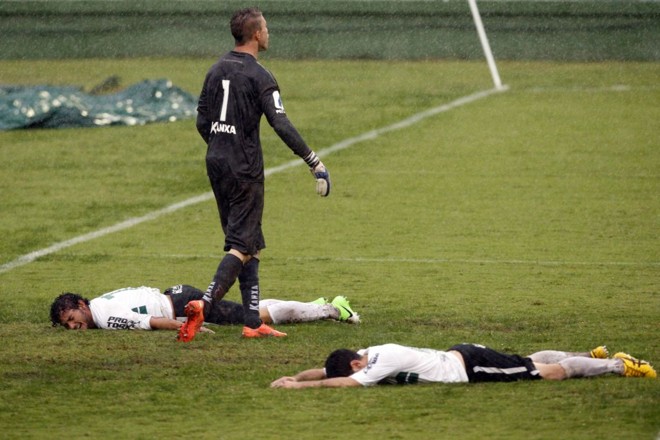 Goleiro Luís Carlos fez ótima partida |
