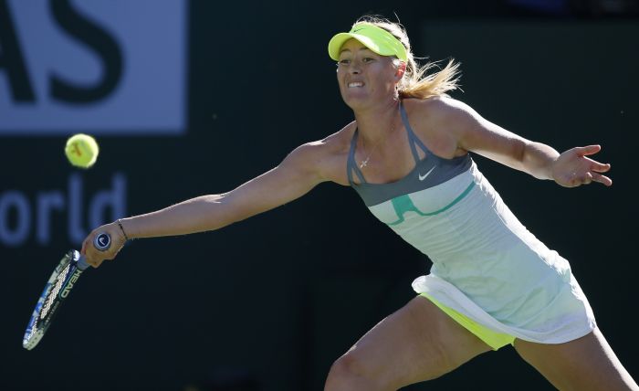 Maria Sharapova avançou às quartas de final em Indian Wells | Danny Moloshok / Reuters