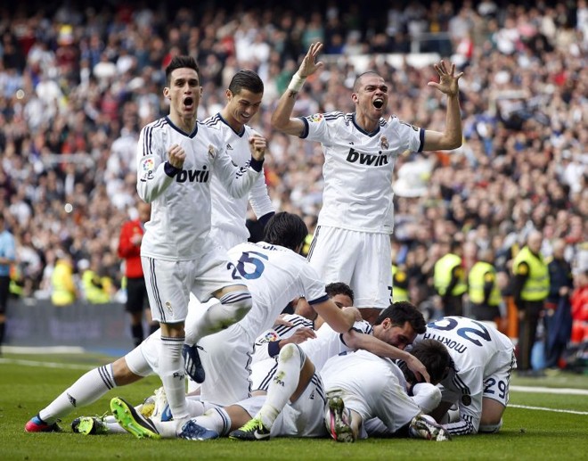 Sergio Ramos fez o gol que deu a vitoria para o Real Madrid |