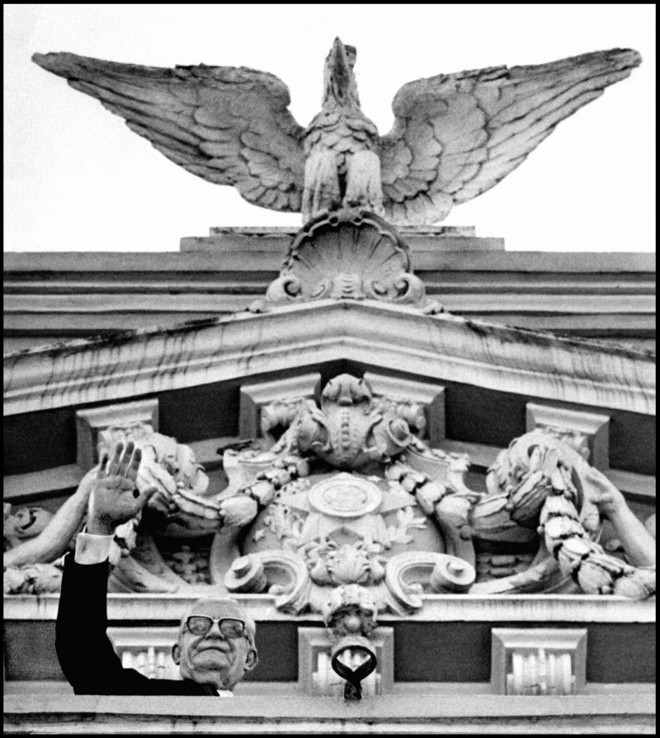 O presidente militar Ernesto Geisel |