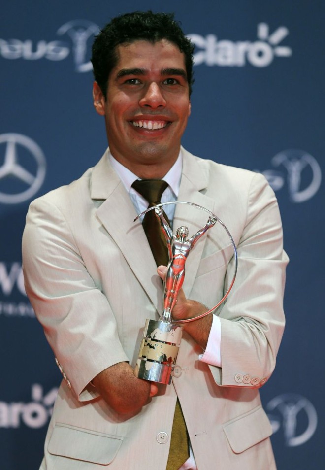 Daniel Dias conquistou o prêmio de melhor atleta parlímpico de 2012 |