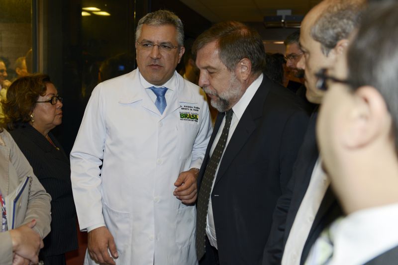 Ministro da Saúde, Alexandre Padilha, veio a Curitiba para lançar os novos projetos | Henry Milleo/Agência de Notícias Gazeta do Povo