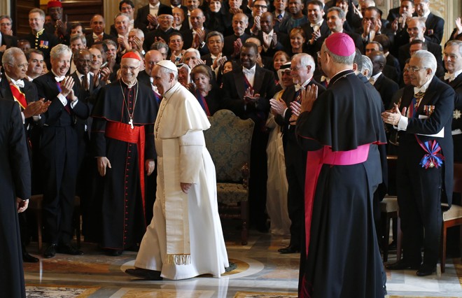 Papa alertou que a probreza espiritual ocorre mais gravemente entre os ricos | REUTERS/Tony Gentile