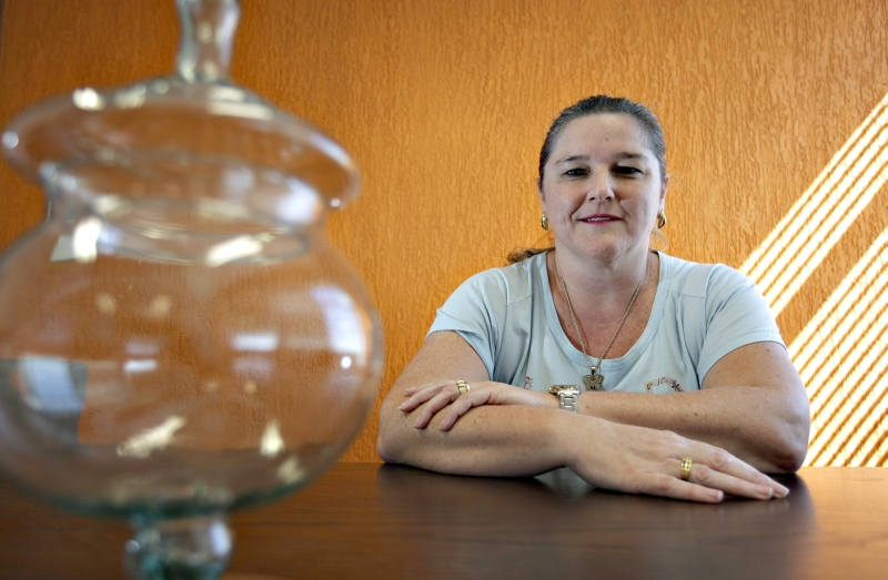 Vanessa Martins: 21kg a menos, com remédio, dieta balanceada e exercícios | Ivonaldo Alexandre/ Gazeta do Povo