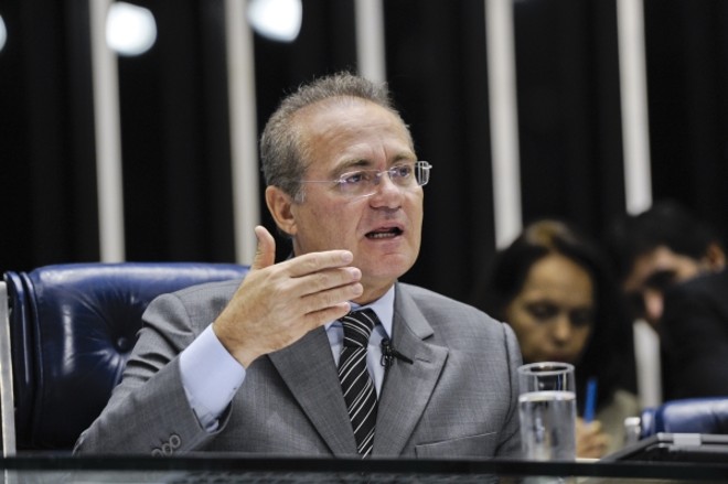 Renan Calheiros, presidente do Senado |
