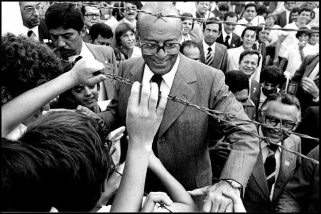 O presidente militar João Baptista Figueiredo |