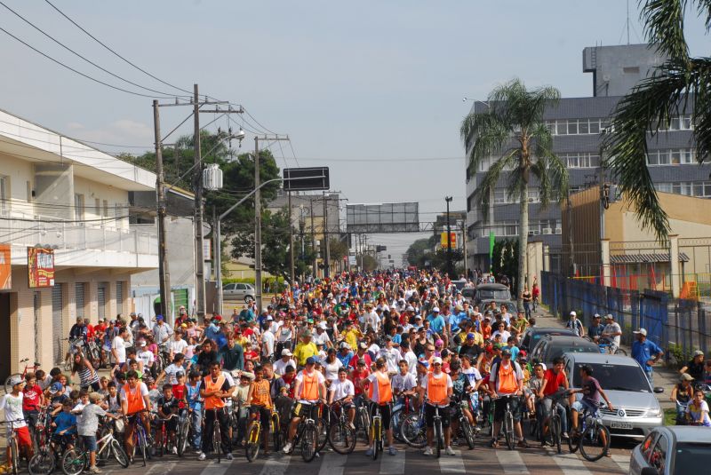 Passeio ciclístico é uma das atrações deste domingo | Divulgação