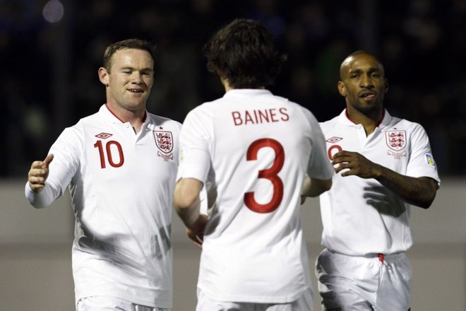 Wayne Rooney marcou um dos oito gols da Inglaterra diante de San Marino | Reuters