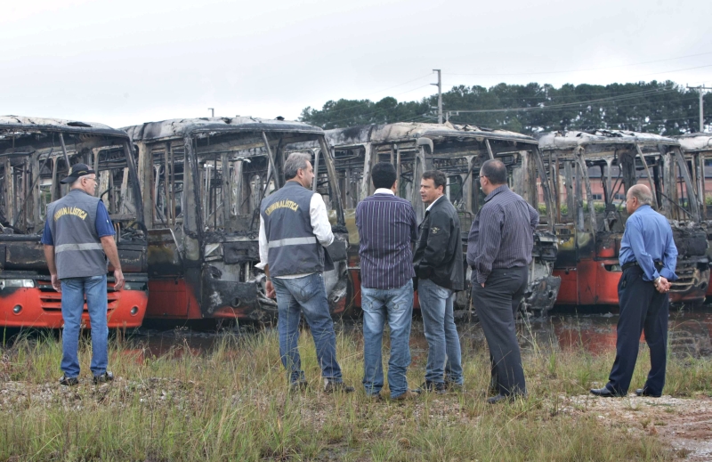 Polícia já descartou hipótese de que o ato tenha relação com alguma facção criminosa | Aniele Nascimento / Gazeta do Povo