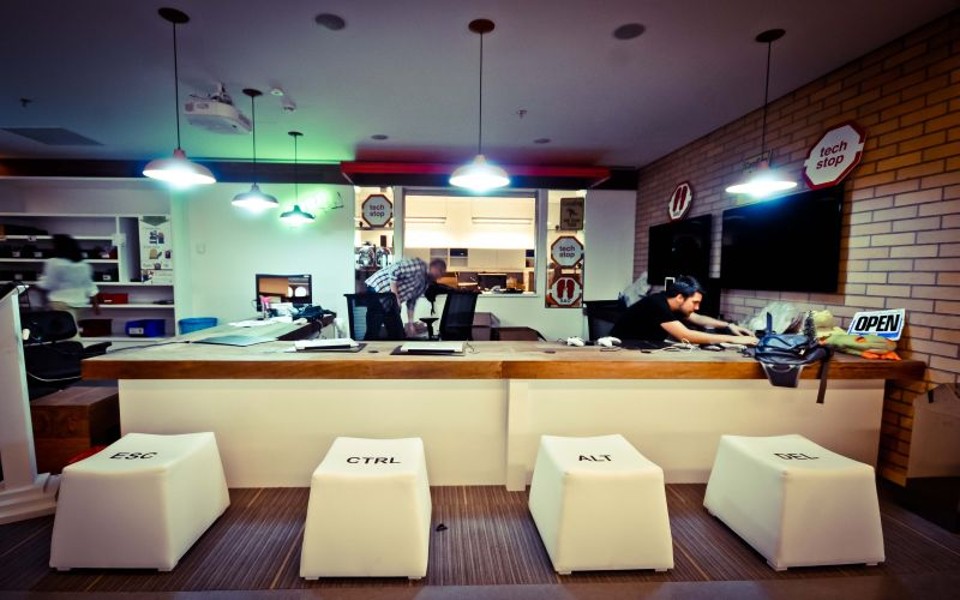 Sala Tech Stop abriga os departamentos de Help Desk e TI do Google no Brasil | Cláudio Pepper/Divulgação Google