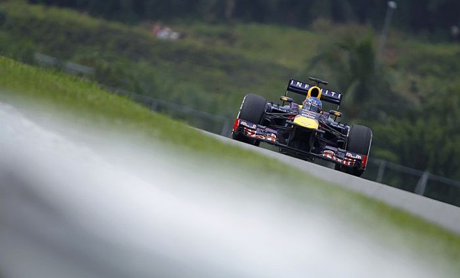 Alemão Sebastian Vettel conquista a vitória, sua primeira na temporada | 
