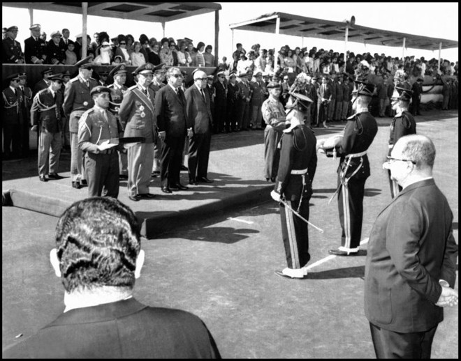 O presidente militar Artur da Costa e Silva |