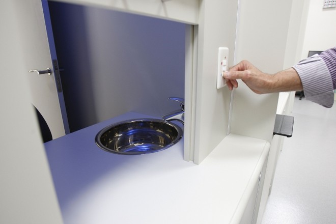 O Centro de P&D do Boticário tem 21 cabines para testes. 15 delas são secas, para testes de cremes, por exemplo | 