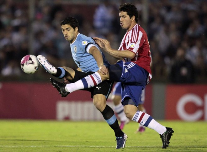 Suárez marcou, mas o Uruguai não conseguiu vencer o Paraguai em casa | Reuters