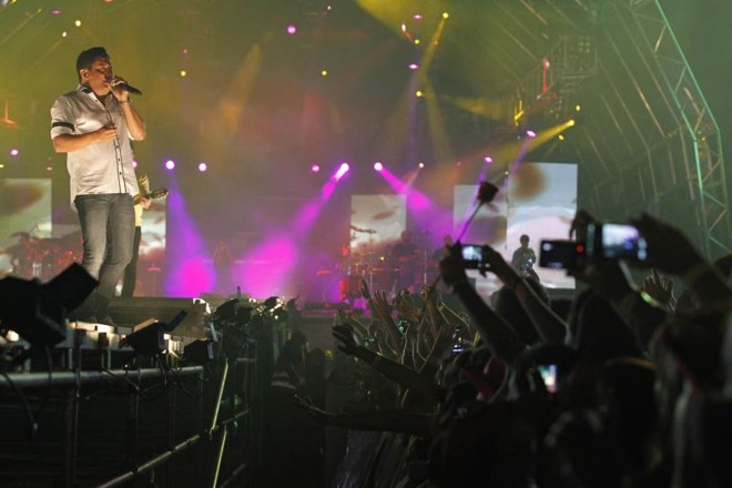 Bruno e Marrone cantaram seus principais sucessos |