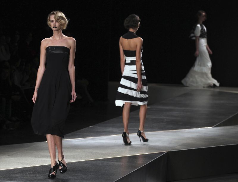 Estilista Alexandre Herchcovitch apostou nas cores sóbrias | Paulo Whitaker/Reuters