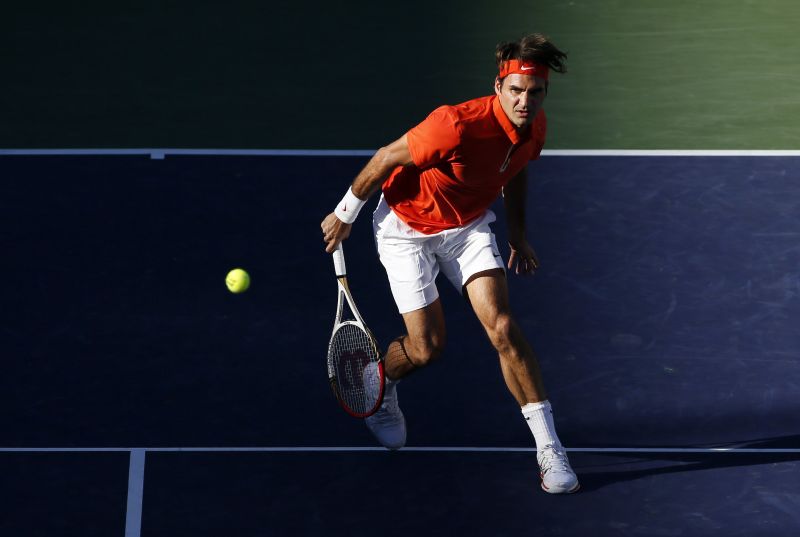 Roger Federer cedeu apenas quatro games em duelo diante do croata Ivan Dodig | Reuters