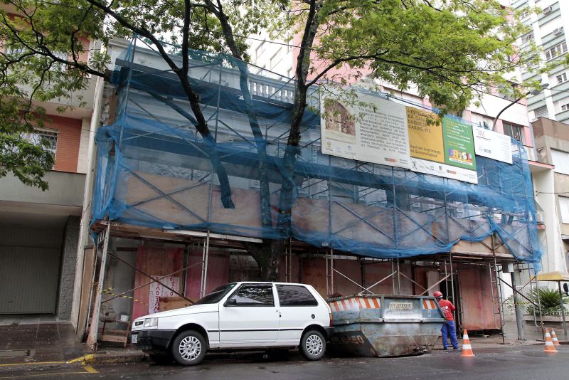 Restauração do prédio da Pinacoteca teve início em 2011 | Ricardo Giusti/PMPA/Divulgação