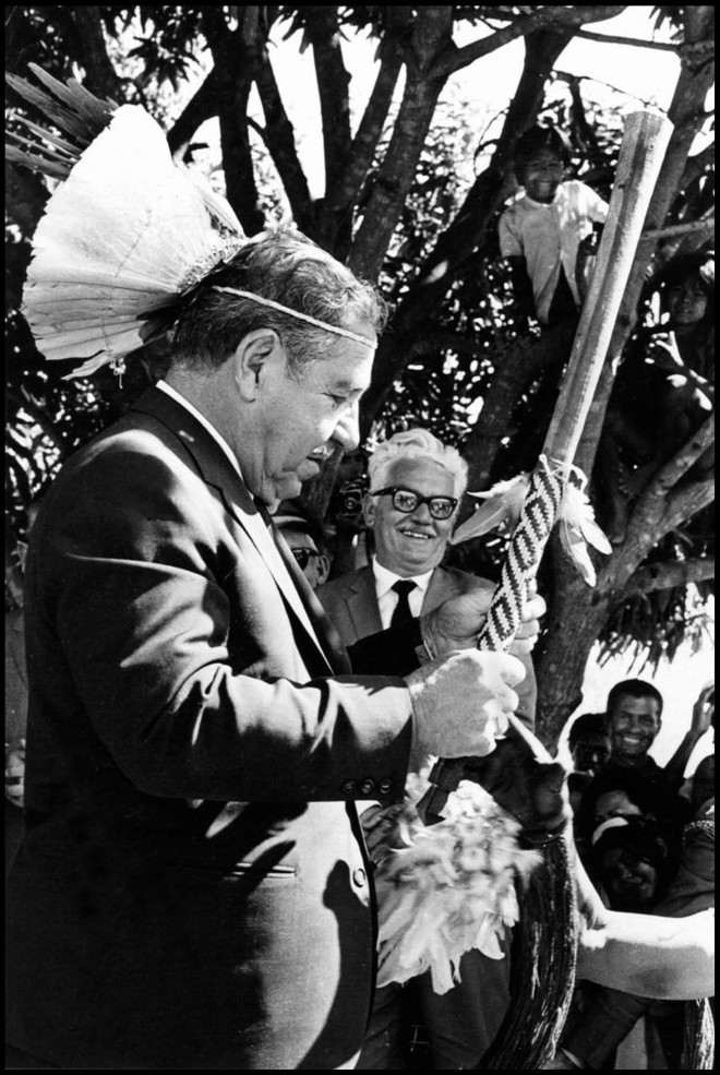 O presidente militar Artur da Costa e Silva |