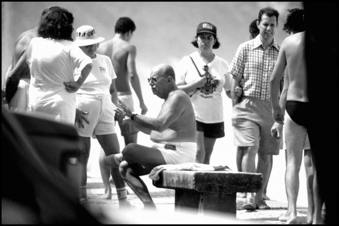 O presidente militar João Baptista Figueiredo |