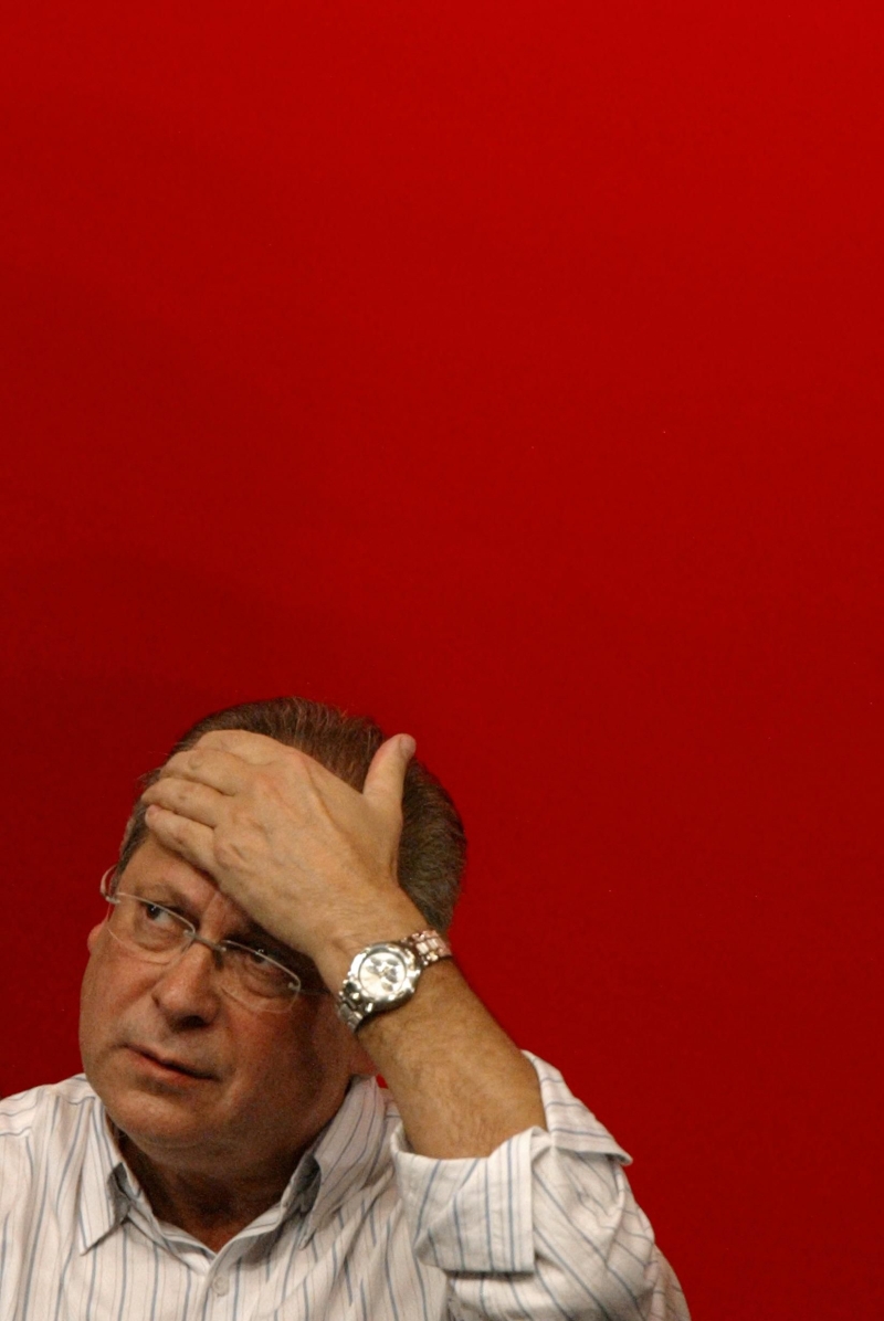 José Dirceu, ex-ministro da Casa Civil condenado a 10 anos e 11 meses de prisão no julgamento do mensalão | Maurício Lima/AFP