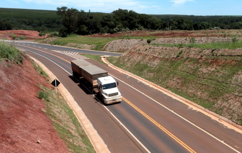 Trecho do Contorno Rodoviário de Cascavel: obra no Oeste do Paraná foi a que mais recebeu dinheiro federal por meio de emendas de bancada ao orçamento da União, R$ 16,6 milhões | César Machado