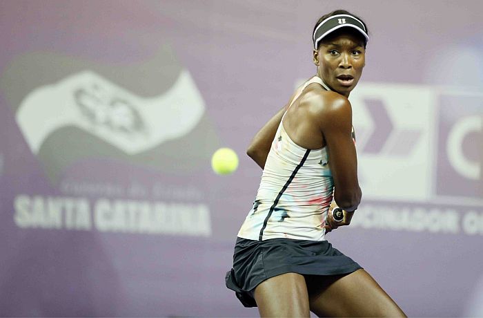 Desclassificação de Venus Williams frustrou os organizadores do Torneio de Florianópolis | Alvarélio Kurossu / Folhapress