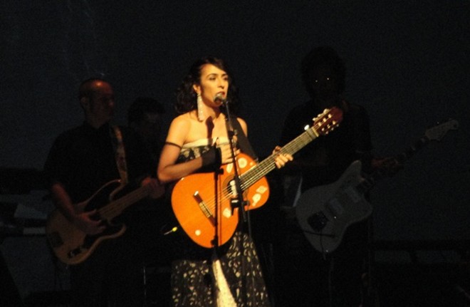Marisa cantou músicas do último trabalho e antigos sucessos |