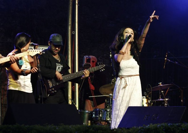 Apresentação da banda Namastê nas ruínas neste sábado |