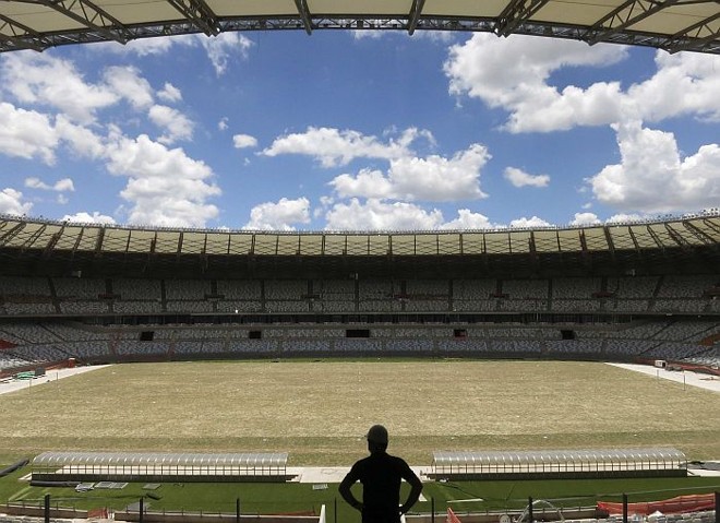Estádio do Mineirão, em Belo Horizonte |