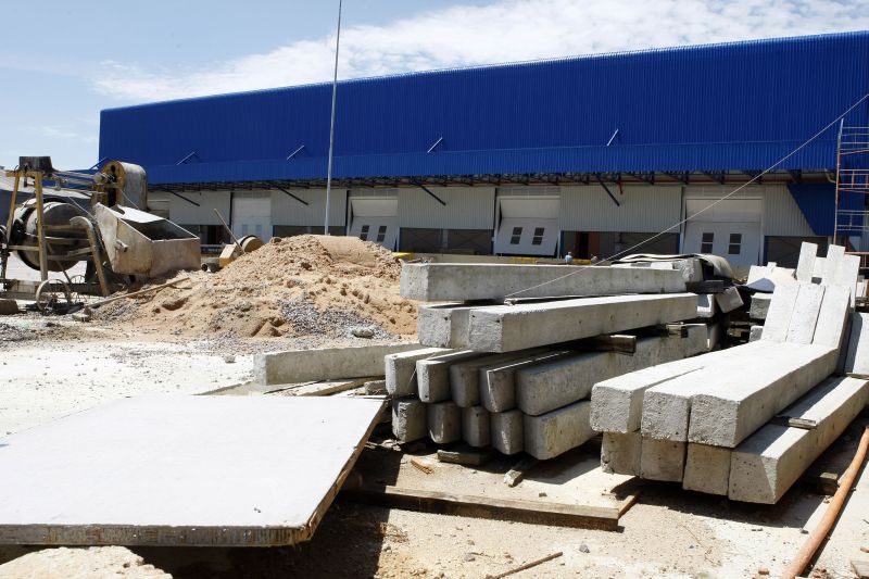 Obras no Aeroporto Afonso Pena, em São José dos Pinhais, são feitas com recursos do PAC | Henry Milléo/ Gazeta do Povo