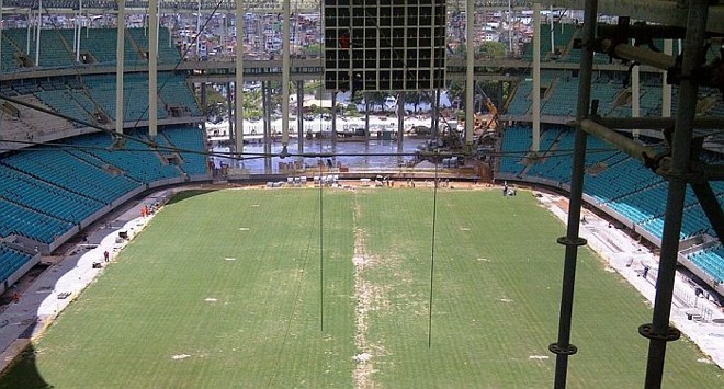 Arena Fonte Nova, em Salvador (BA) |