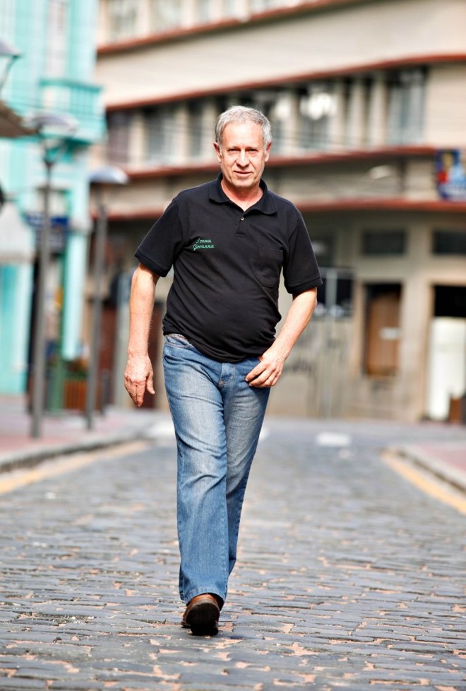 Valter Lengler, dono de um restaurante no Centro, aposta no potencial de recuperação da área |