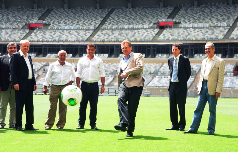 Jérôme Valcke esteve no Mineirão nesta quarta-feira | Omara Freire / Imprensa MG