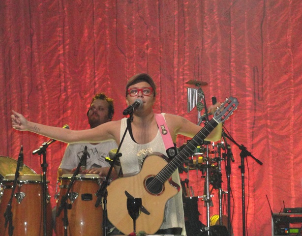 Gadu abriu o show com Reis | Luciane Horcel/Gazeta do Povo