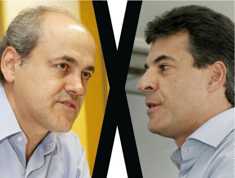 Gustavo Fruet, prefeito de Curitiba e Beto Richa, governador do Paraná | Antônio More/ Gazeta do Povo e Josué Teixeira/ Gazeta do Povo