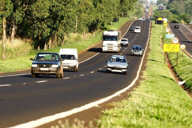De acordo com a Viapar, entre os trechos mais movimentados está o da BR-376, entre Paranavaí e Cambé | Divulgação/Viapar