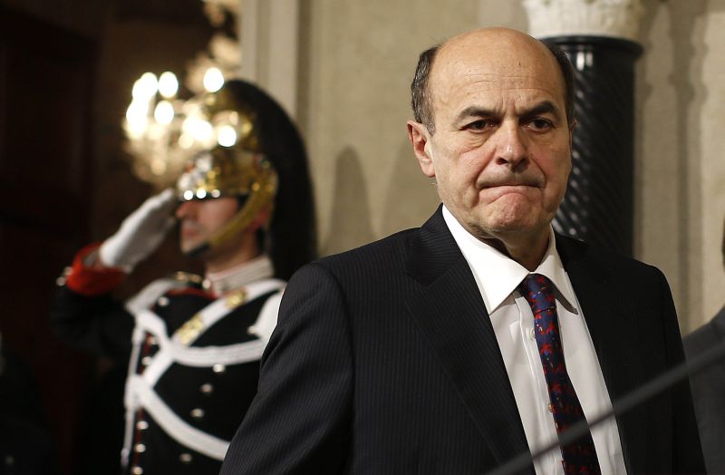 Bersani fracassou na busca de apoio de outros partidos | Tony Gentile/Reuters