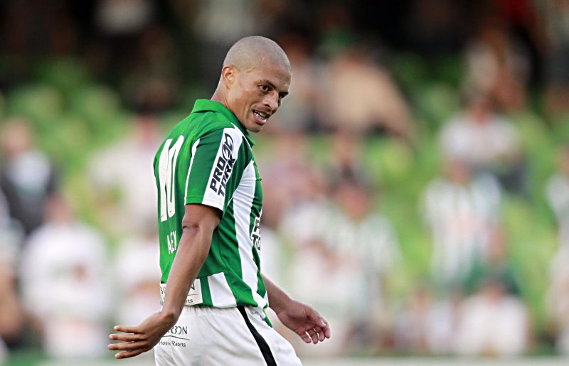 Alex salvou o Coritiba e marcou o gol da vitória aos 47 min | Albari Rosa / Gazeta do Povo