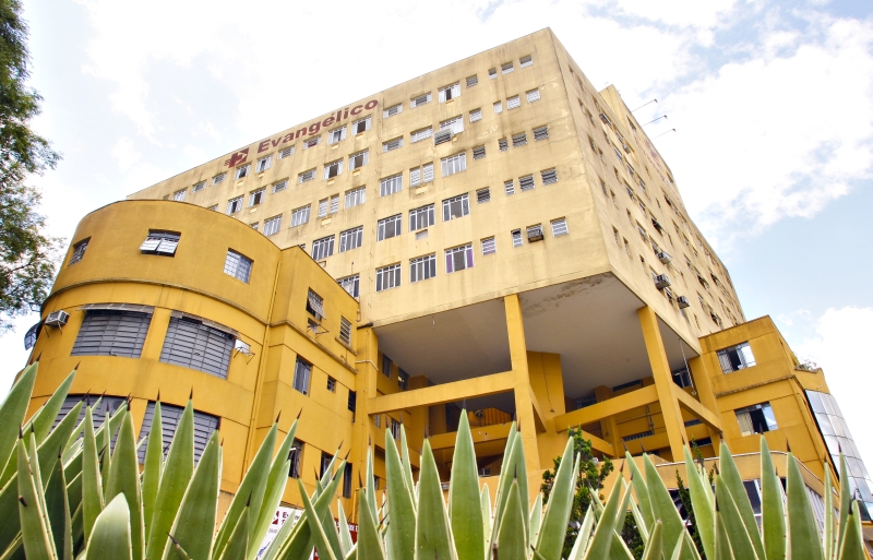 Hospital Evangélico, em Curitiba | Hugo Harada/ Gazeta do Povo