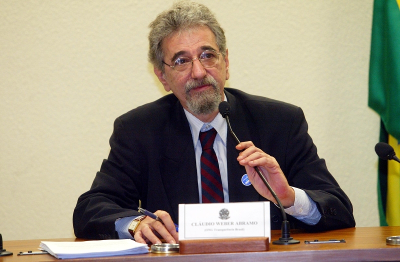 Cláudio Weber Abramo, diretor-executivo da organização Transparência Brasil | Alan Marques/Folhapress