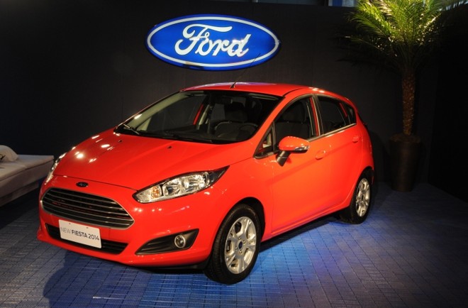 New Fiesta 2014 adota o estilo da segunda fase do padrão Kinetic, já usado no EcoSport e no Fusion |