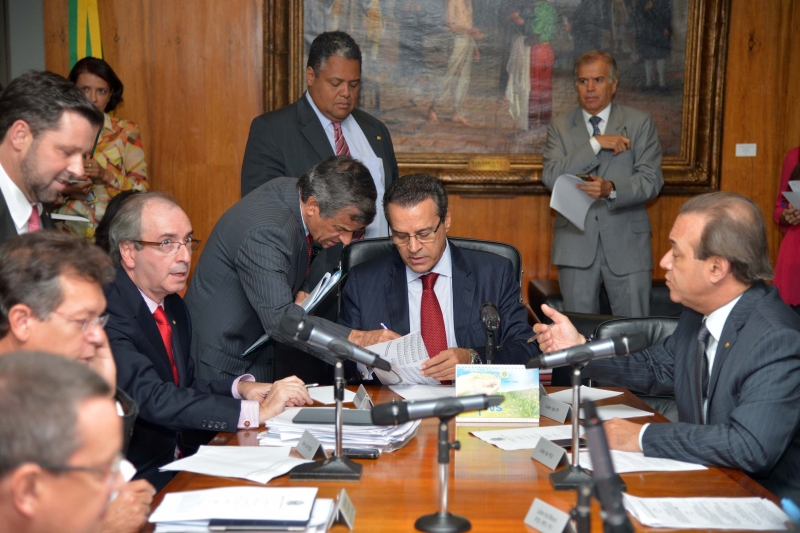 Reunião de líderes: encontro para comunicar a decisão do PSC | Wilson Dias/ABr