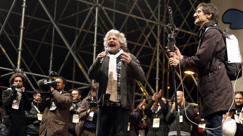 Comediante Beppe Grillo dificulta negociação para formar novo governo | Stefano Rellandini/Reuters