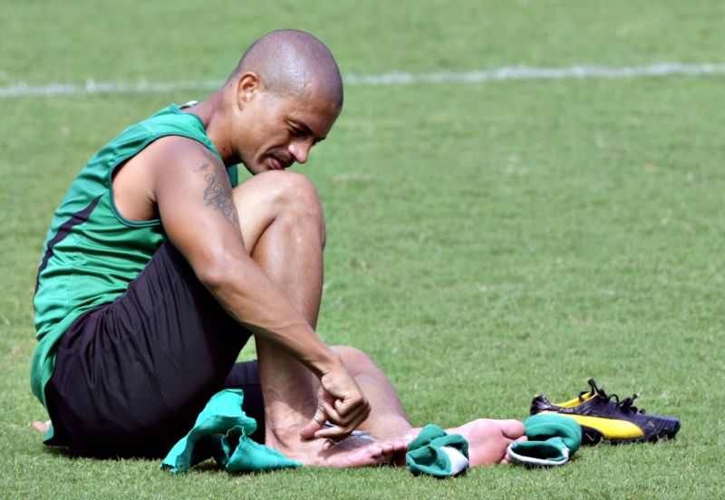 Alex após mais um treino do Coxa: comandante do time | Aniele Nascimento/ Gazeta do Povo