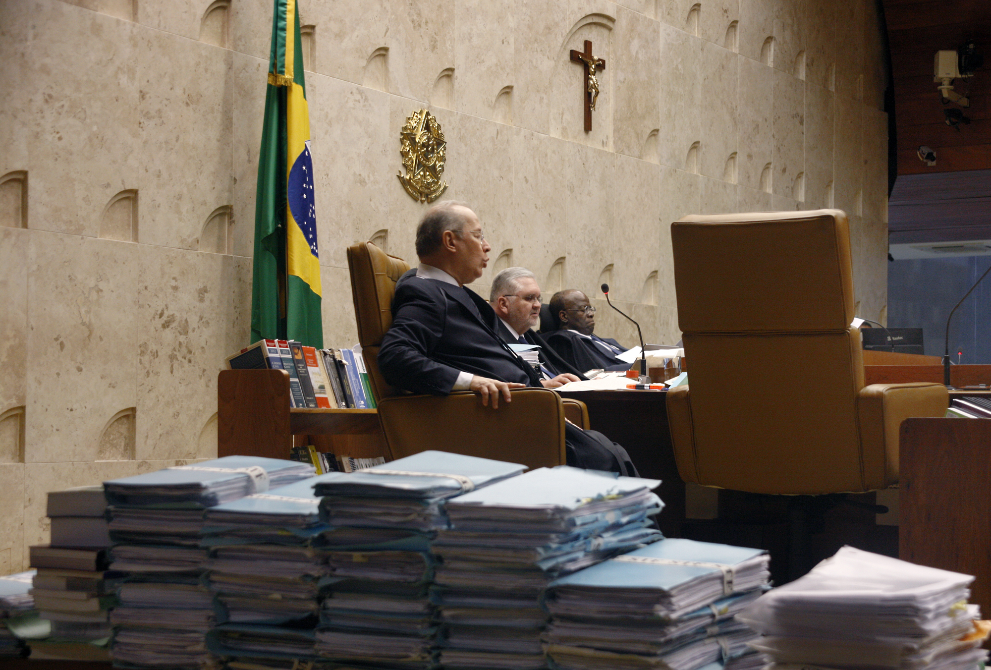 Os ministros julgam duas ações que questionam a constitucionalidade da emenda aprovada em 2009 que estabeleceu um novo sistema de pagamento, prolongando o prazo das dívidas públicas para 15 anos | Gervásio Baptista / STF / Divulgação