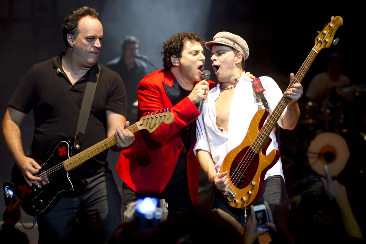 Show animado do Barão Vermelho no Teatro Positivo | Gustavo Garrett / Divulgação