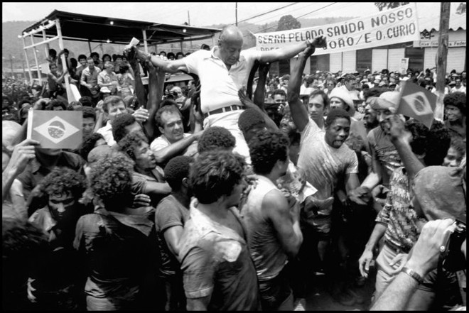 O presidente militar João Baptista Figueiredo |